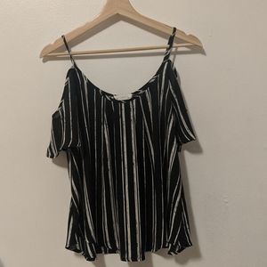 Cold shoulder blouse